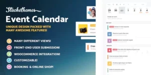 Stachethemes Event Calendar WordPress Events Calendar Plugin 3.3.1破解版插件