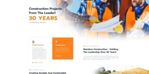 Standocs Construction Company WordPress Elementor Theme WordPress Theme 1.0.0破解版主题