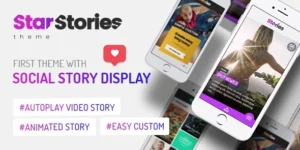 StarStories Creative Magazine Blog theme 1.2破解版主题