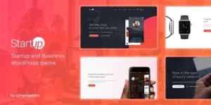 Startup Company WordPress Theme for Business Technology 1.1.3破解版主题