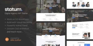 Statum Business Agency WordPress Theme 1破解版主题