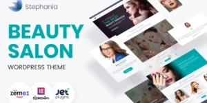 Stephania Beauty Salon Skin Care WordPress Theme 1.0.1破解版主题