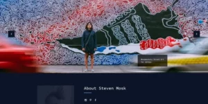 Steven Mosk Modern artist personal portfolio WordPress Theme 1.0.0破解版主题
