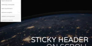 Sticky Header on Scroll for WordPress 1.3破解版插件