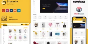 Storaxia Multipurpose WooCommerce Theme 2.0破解版主题