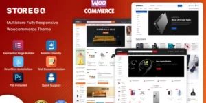 StoreGo MultiPurpose Electronic Store WooCommerce Theme 2.0破解版主题