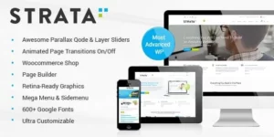 Strata Professional Multi-Purpose Theme 3.3破解版主题