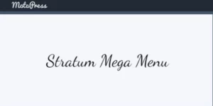 Stratum Mega Menu 1.0.4破解版插件
