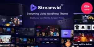 StreamVid Streaming Video WordPress Theme 1.1.1破解版主题