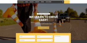 Strida Driving School WordPress Theme 1.0.0破解版主题