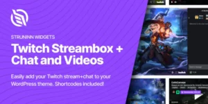 Struninn Twitch Streambox and Chat For Elementor 1.0.0破解版插件