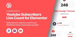 Struninn Youtube Subscribers Live Count 1.0.1破解版插件