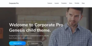 StudioPress Corporate Pro Theme 1.1.1破解版主题