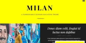 StudioPress Milan Pro Theme 1.1.0破解版主题