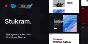 Stukram AJAX Agency Portfolio Template 5.4破解版主题