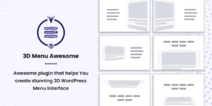 Stunning 3D Off Canvas Menu WordPress Plugin 3D Menu Awesome 1.0.5破解版插件