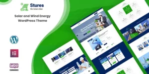 Stures Solar and Wind Energy Responsive WordPress Theme 1.0.0破解版主题
