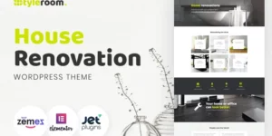 StyleRoom House Renovation Responsive WordPress Theme 1.0.0破解版主题
