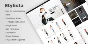 Stylista Responsive Fashion WooCommerce WordPress Theme 1.0.7破解版主题