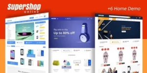 Super Shop Market Store RTL Responsive WooCommerce WordPress Theme 1.9破解版主题