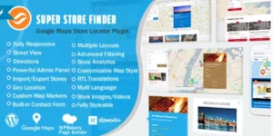 Super Store Finder for WordPress (Google Maps Store Locator) 6.9.6破解版插件