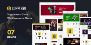Supplero Supplement Store WooCommerce Theme 1.4.5破解版主题