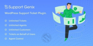Support Genix – WordPress Support Ticket Plugin 1.6.0破解版插件