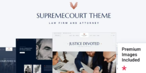 SupremeCourt Law Firm and Attorney Theme 1.0.0破解版主题