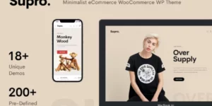 Supro Minimalist WooCommerce WordPress Theme 1.7.5破解版主题