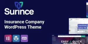 Surince Insurance Company WordPress Theme 1.0.2破解版主题