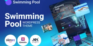 Swimming Pool Modern Swimming Pool WordPress Theme 1.0.1破解版主题
