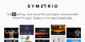 Symetrio Gym Fitness WordPress Theme | Health Beauty 4.9.2破解版主题