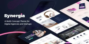 Synergia Digital Agency Theme 1.5破解版主题