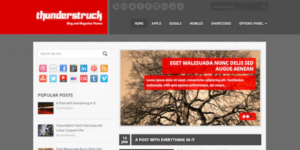 THUNDERSTRUCK  EYE-CATCHING