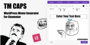 TM CAPS WordPress Meme Generator For Elementor 1.3破解版插件