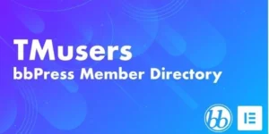 TMusers bbPress Forum Member Directory For Elementor 1.1破解版插件