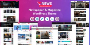 TNews News Magazine WordPress Theme 1.0破解版主题
