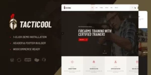 Tacticool | Shooting Range Gun Store WordPress Theme 1.0.2破解版主题