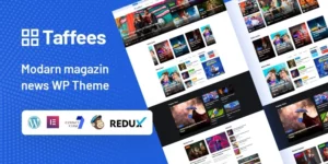 Taffees Modern Magazine WordPress Theme 1.0.0破解版主题