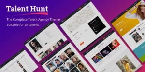 Talent Hunt WordPress Theme for Model Talent Management Services 1.0.8破解版主题
