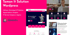 Taman Technology and IT Solutions Theme 1.0.0破解版主题