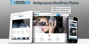 Tammoo – Multipurpose WordPress Theme 1.05破解版主题