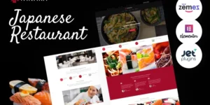 Tanaka Japanese Restaurant WordPress Theme 1.0.1破解版主题