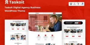 Taskoit Digital Agency Business WordPress Theme 1.0.0破解版主题