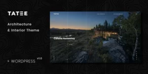 Tatee Architecture and Building Business WordPress Theme 1.0破解版主题