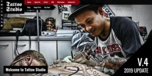 Tattoo Studio Responsive WordPress Theme 4.4.1破解版主题