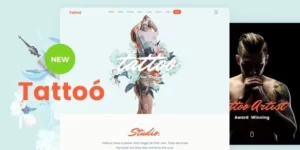Tattoo WordPress Theme 16.6破解版主题