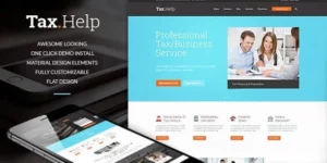 Tax Help | Finance Accounting Adviser WordPress Theme 1.2破解版主题