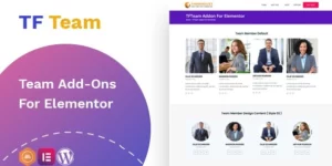 Team Member addon widget for Elementor 1.0.4破解版插件