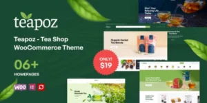 Teapoz Tea Shop WooCommerce Theme 1.1.1破解版主题